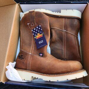 Thorogood 804-4372 Mens 9.5 American Heritage 11” Steel Toe Wellington Boot